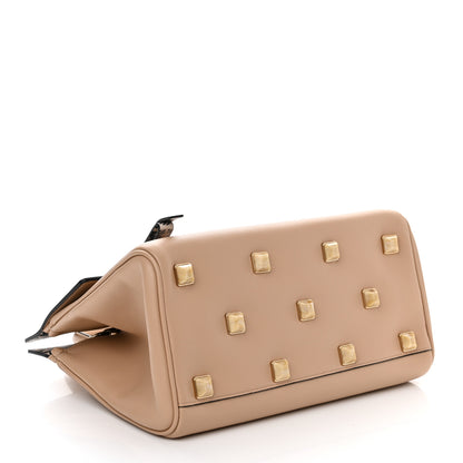 Salvatore Ferragamo Calfskin The Studio Bag Almond 4 of 10