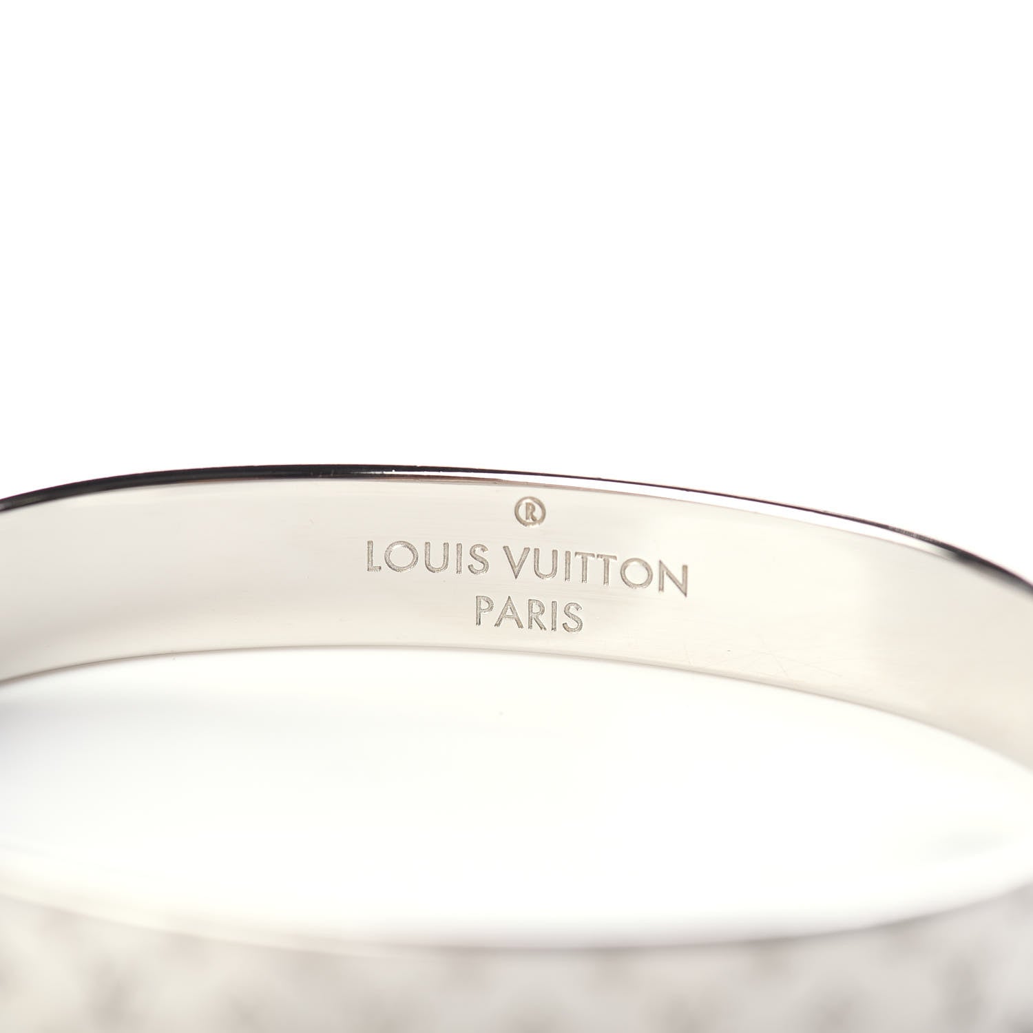 Louis Vuitton Palladium Monogram Nanogram Cuff S 4 of 4
