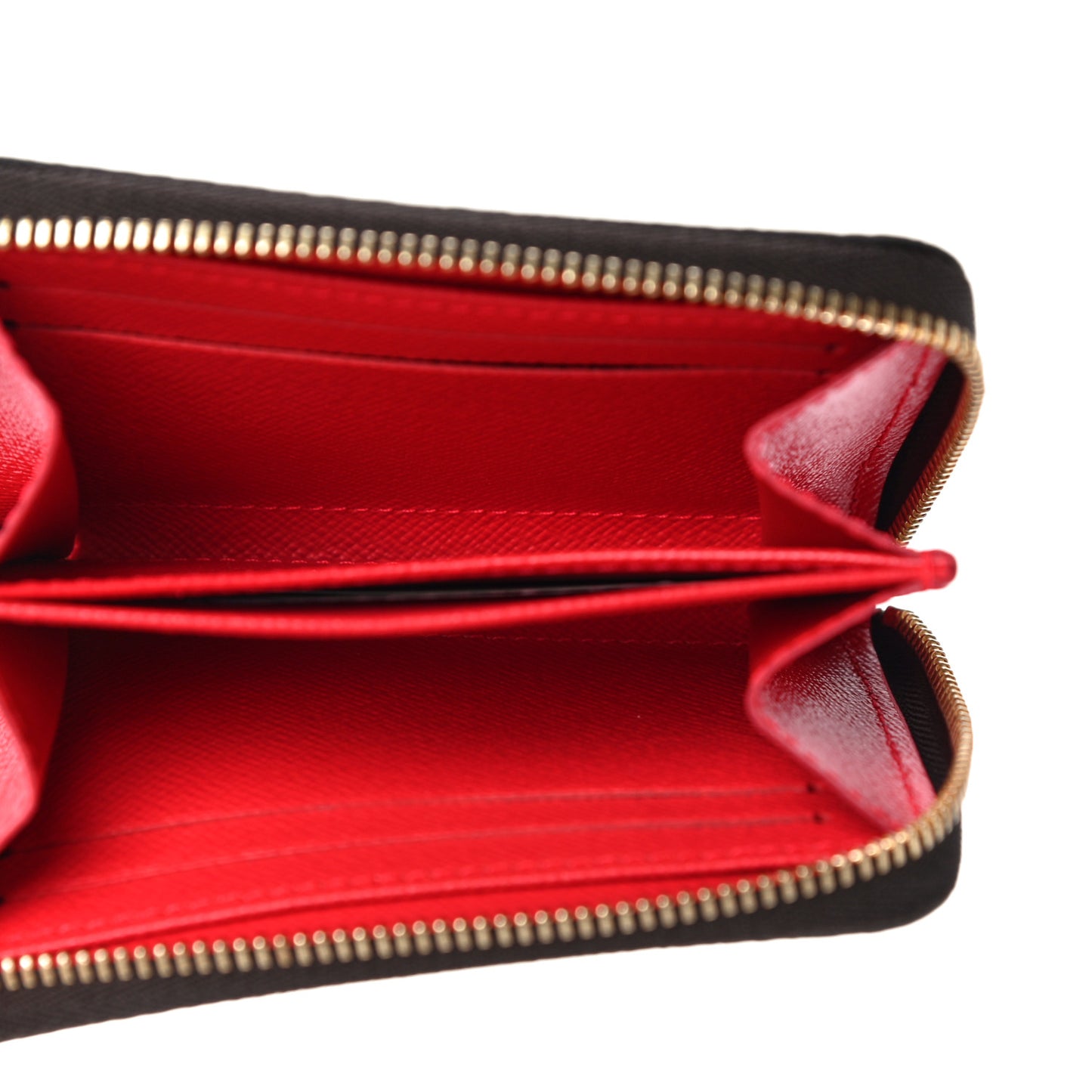 Damier Ebene 2021 Christmas Animation London Zippy Coin Purse Red