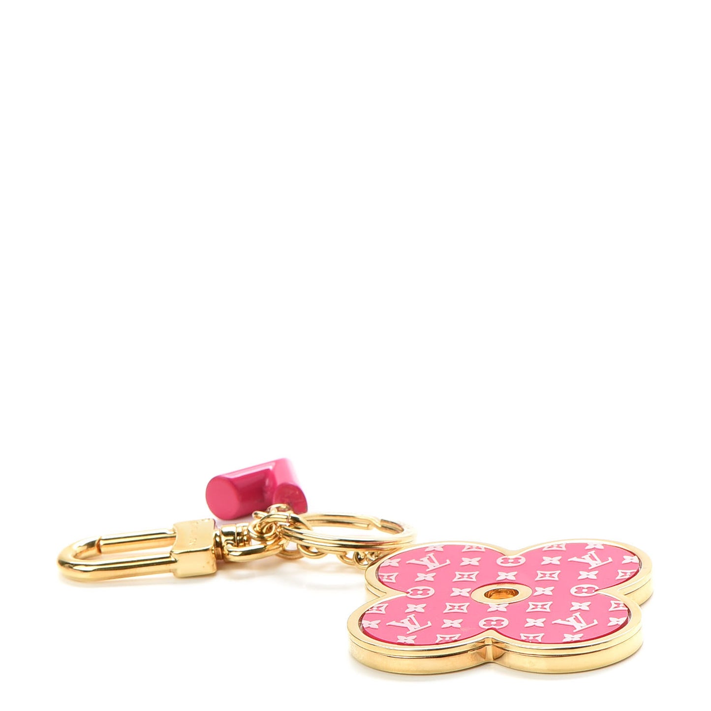 Monogram All Over Bag Charm Key Holder
