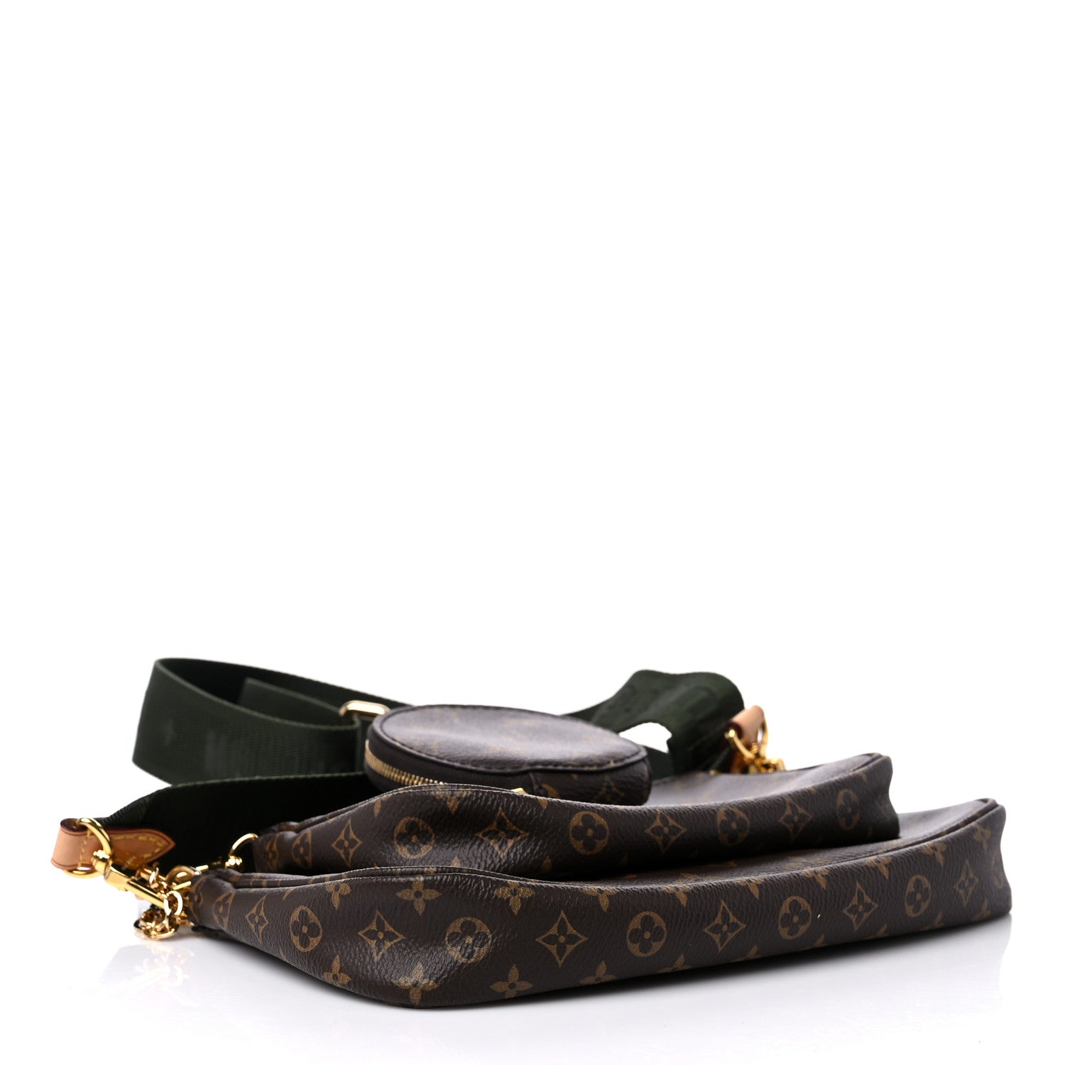 Louis Vuitton Monogram Multi Pochette Accessories Kaki 4 of 14
