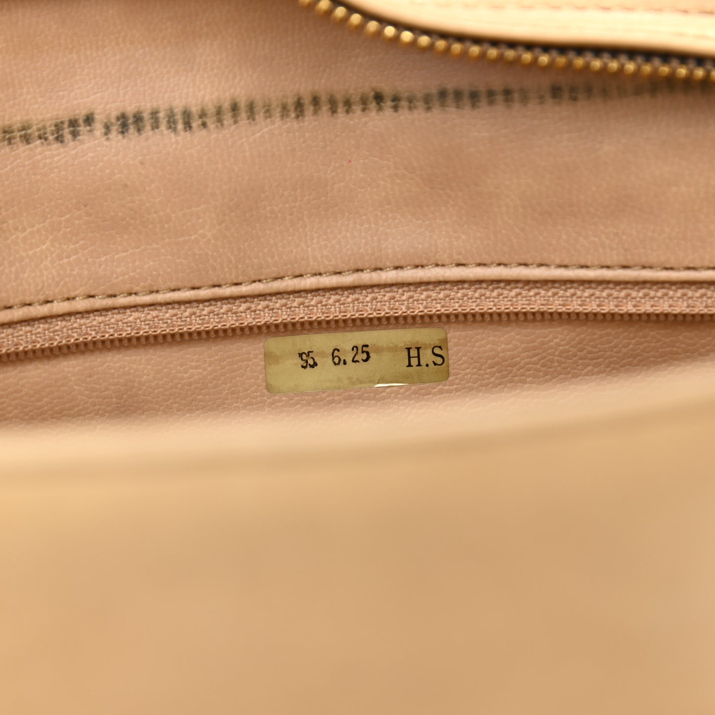 Lambskin CC Shoulder Bag Beige