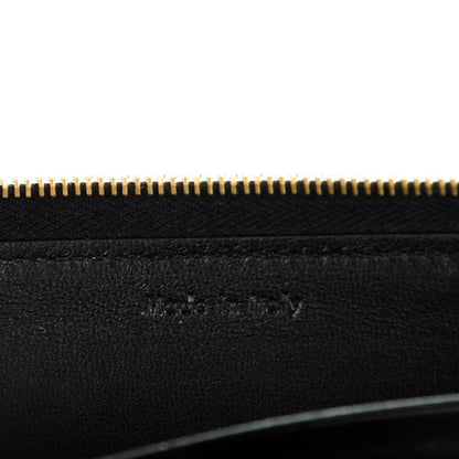 Celine Spazzolato Calfskin Large Zip Around Multifunction Wallet Yellow 6 of 8