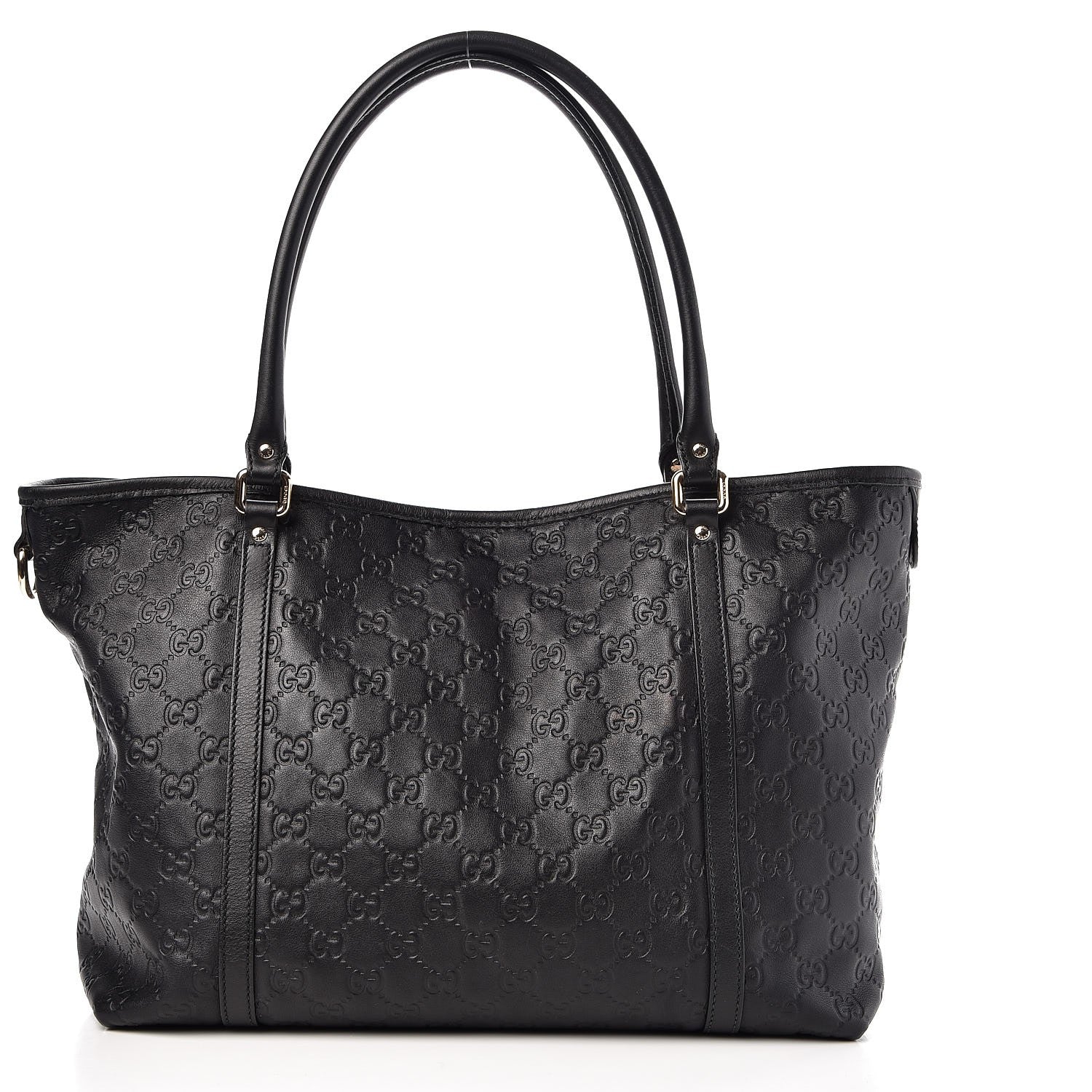 Gucci Guccissima Vitello Tender Medium Joy Tote Black 1 of 10