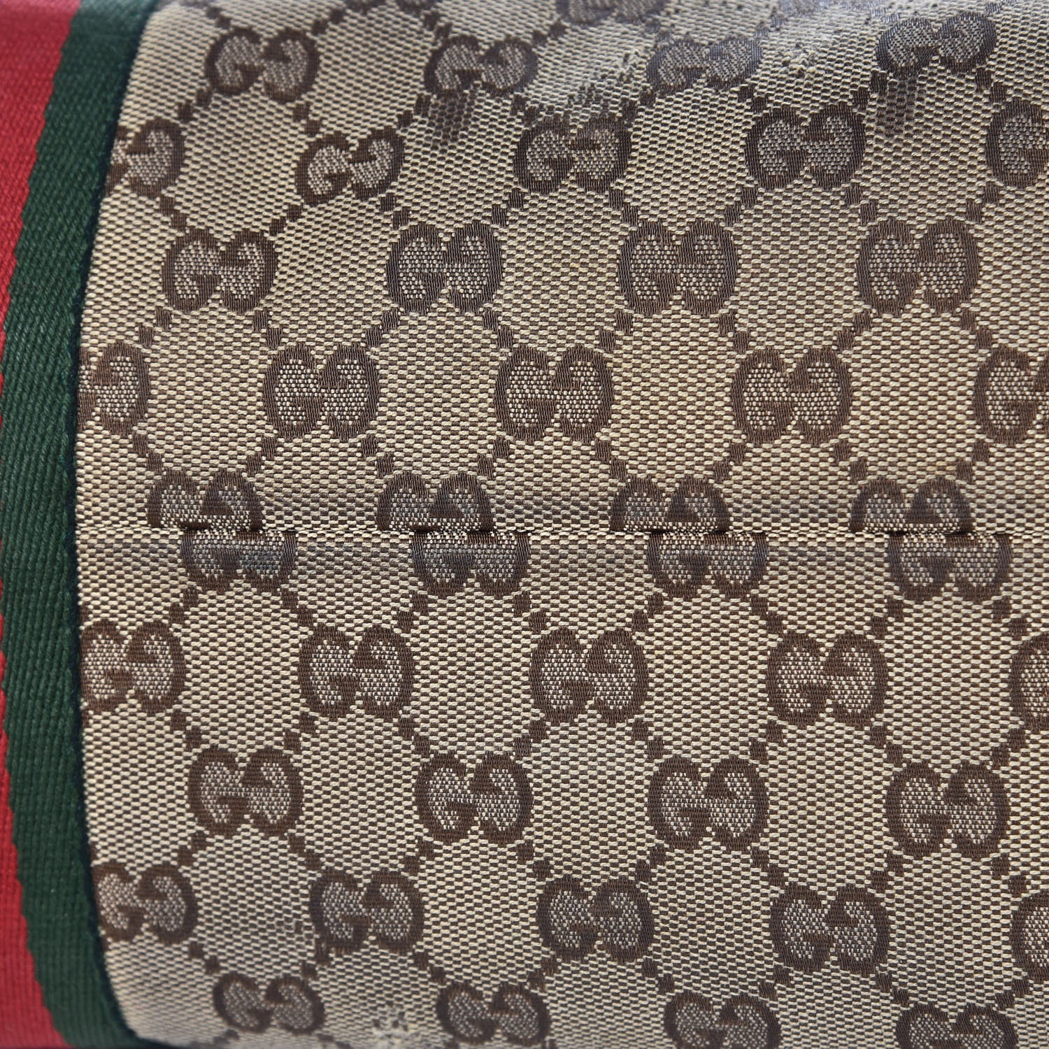 Gucci Monogram Medium Jolicoeur Tote Dark Brown 11 of 20