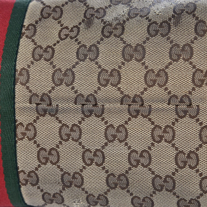 Gucci Monogram Medium Jolicoeur Tote Dark Brown 11 of 20