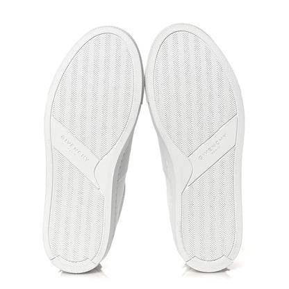 Givenchy Calfskin Band Logo Womens Urban Street Sneakers 37.5 White 5 of 11