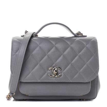 Chanel Caviar Quilted Medium Business Affinity Flap Grey 1 of 4
