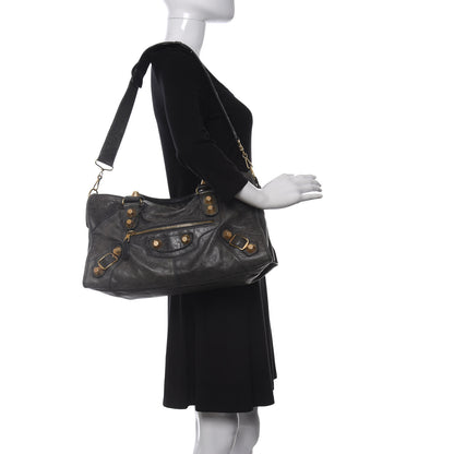 Balenciaga Agneau Giant 21 Gold Hardware Part Time Anthracite 2 of 11