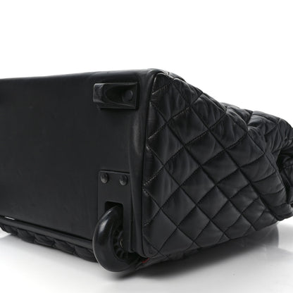 Chanel Lambskin Quilted Coco Cocoon Trolley Black 7 of 7