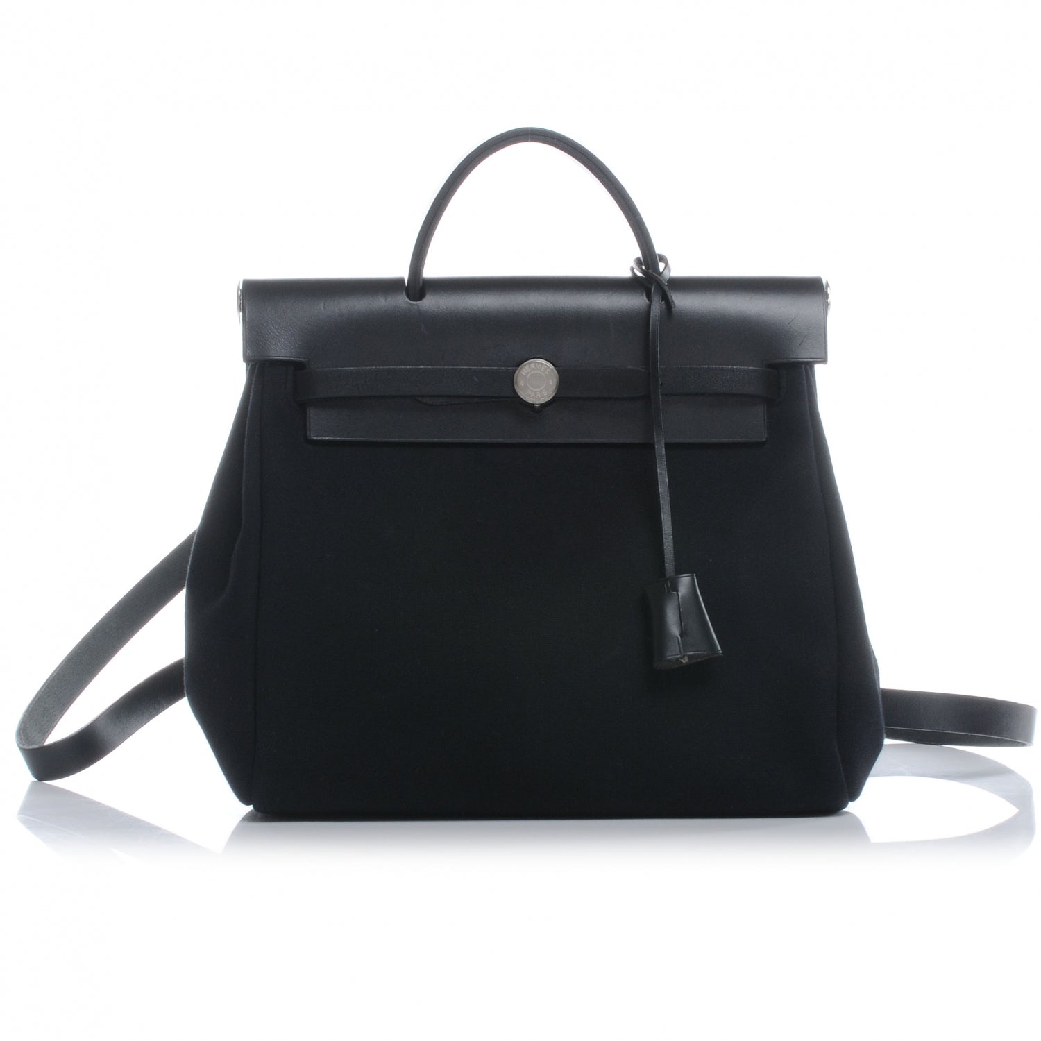 Hermes Toile Herbag Black 3 of 9