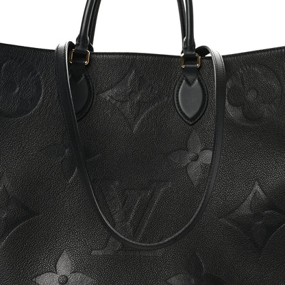 Louis Vuitton Empreinte Monogram Giant Onthego GM Black 7 of 10