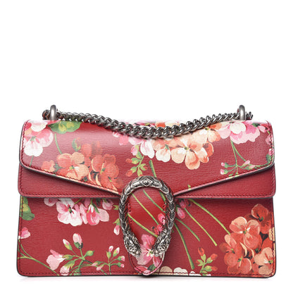 Gucci Calfskin Blooms Print Small Dionysus Shoulder Bag Romantic Cherry Multicolor 1 of 10