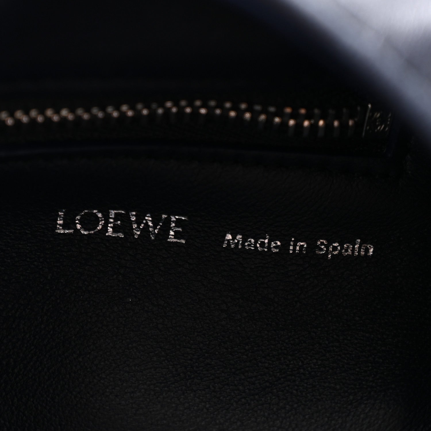 Loewe Nappa Small Squeeze Bag Abyss Blue 6 of 14