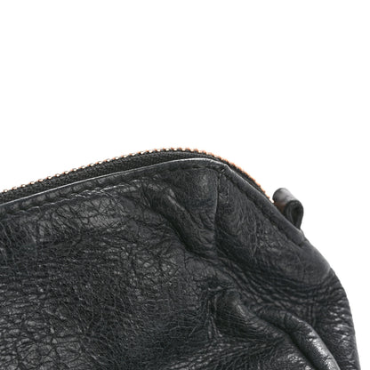 Balenciaga Agneau Giant 12 Rose Gold Hardware Pencil Case Black 13 of 14