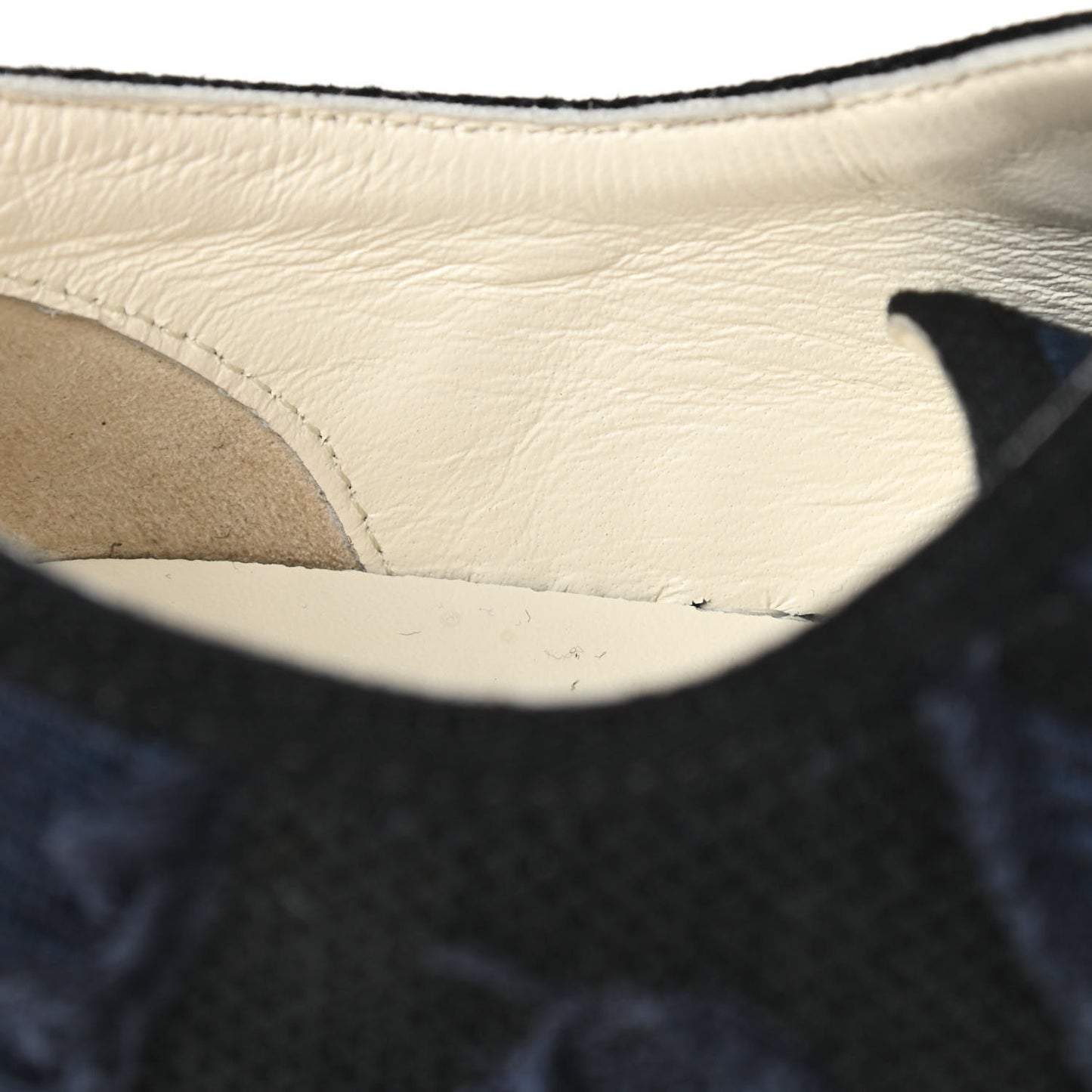 Canvas Camouflage Walk'N'Dior Low Top Sneakers 37 Deep Blue