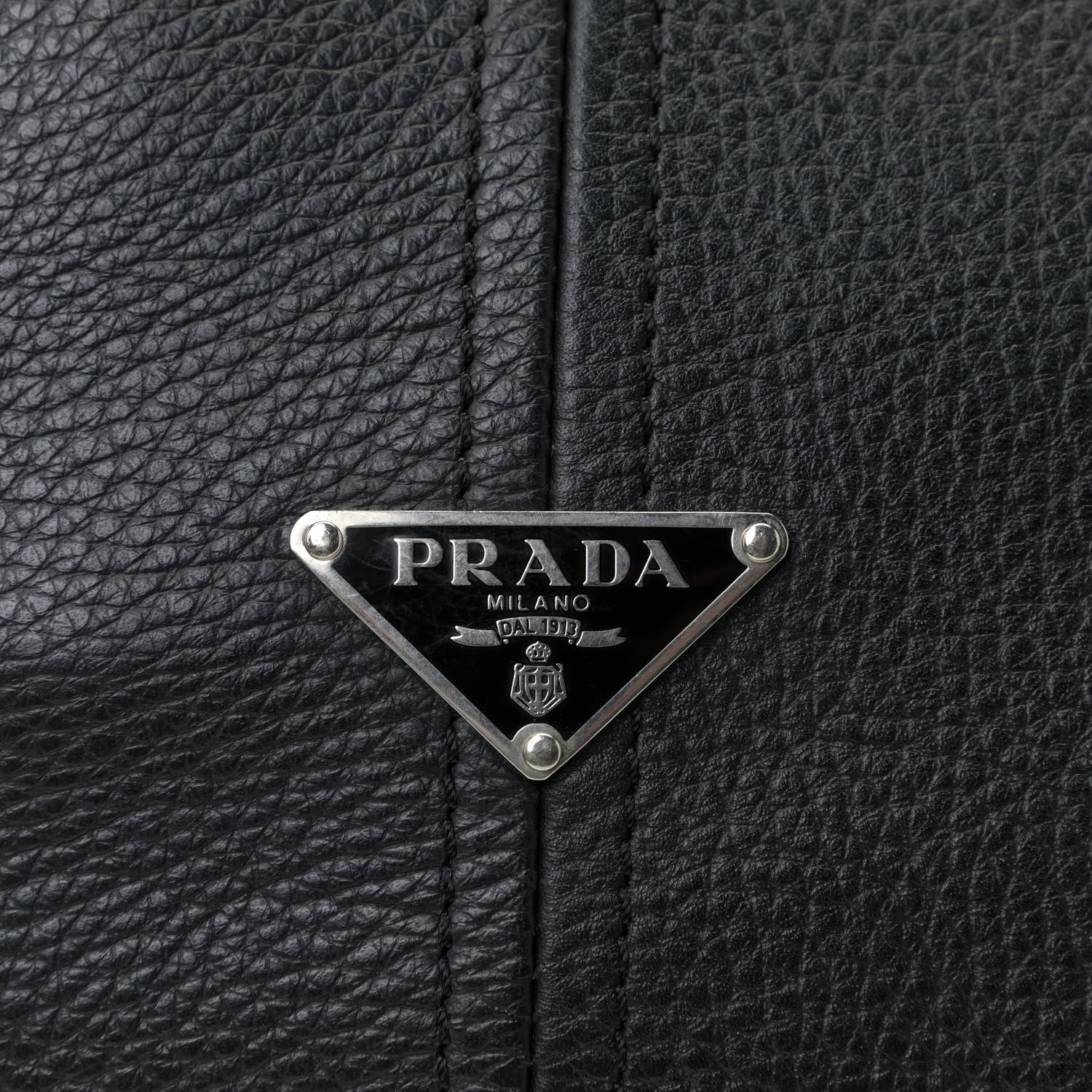 Prada Vitello Daino Pocket Hobo Black 8 of 15