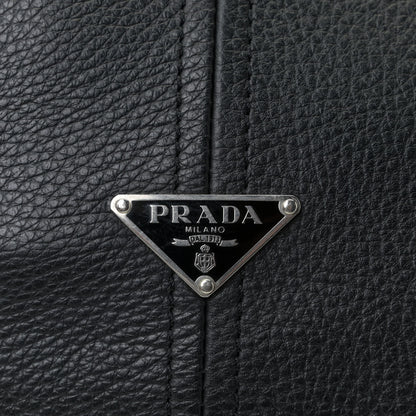 Prada Vitello Daino Pocket Hobo Black 8 of 15