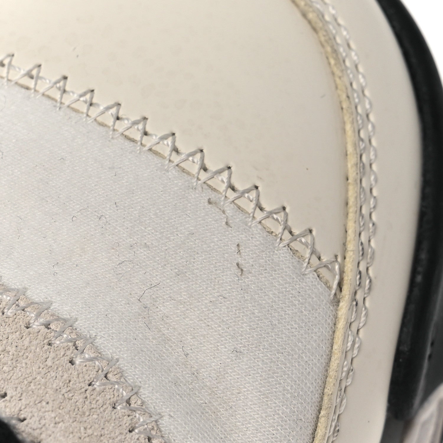 Chanel Velvet Calfskin Mixed Fibers CC Sneakers 36 Ivory Black 12 of 16