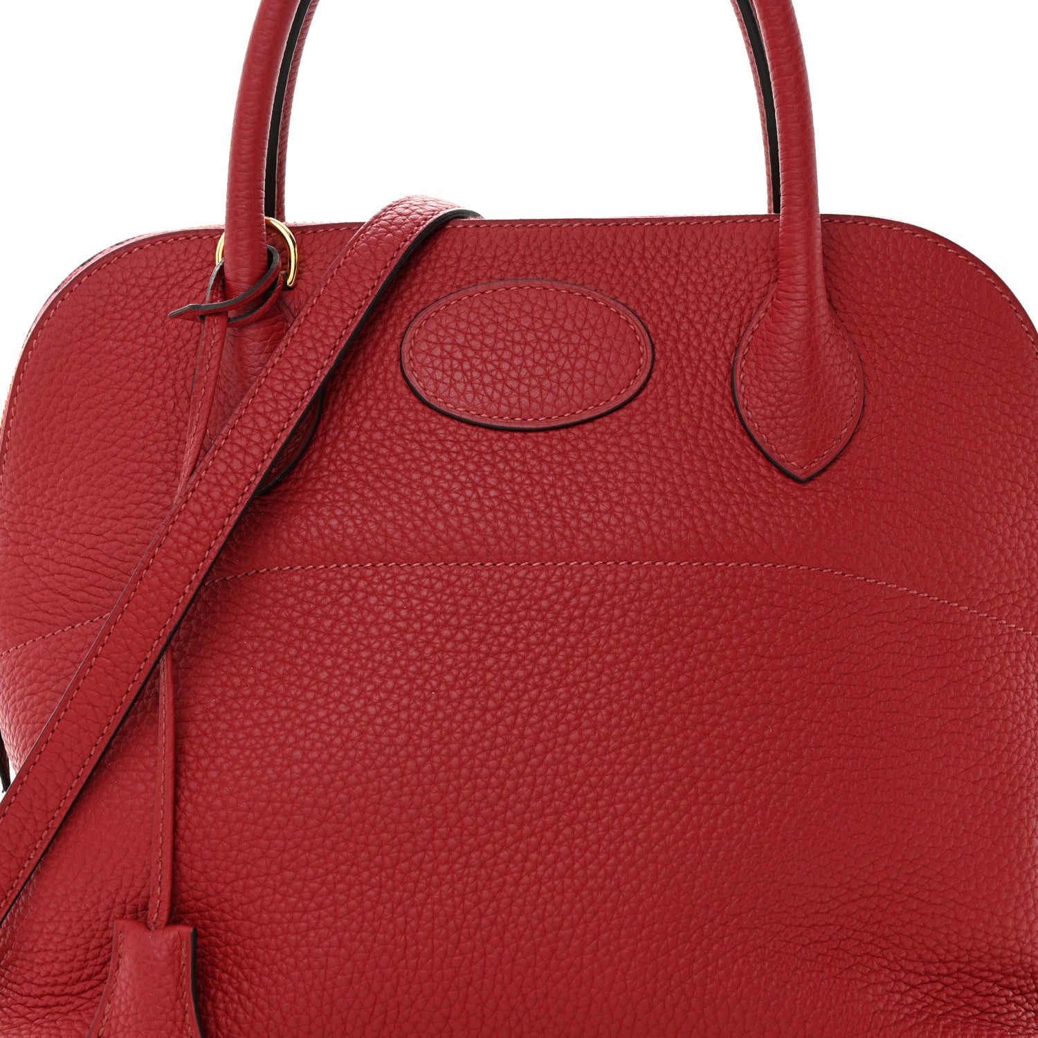 Hermes Taurillon Clemence Bolide 31 Rouge Grenat 7 of 9