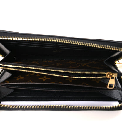 Louis Vuitton Monogram Zippy Retiro Wallet Black 5 of 7
