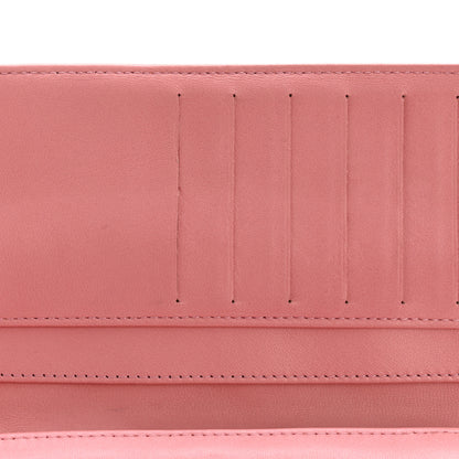 Chanel Lambskin Quilted Large Flap Wallet Pink 11 of 15