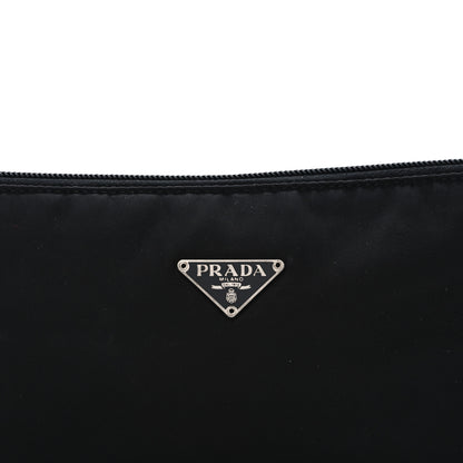 Prada Tessuto Nylon Pochette Bag Black 7 of 9