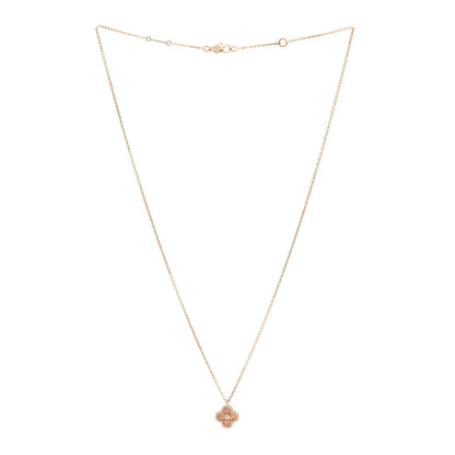 Van Cleef & Arpels 18K Rose Gold Sweet Alhambra Pendant Necklace 3 of 6
