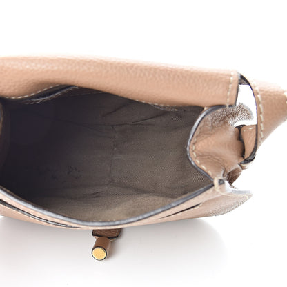 Chloe Calfskin Mini Marcie Round Crossbody Bag Nut 5 of 12