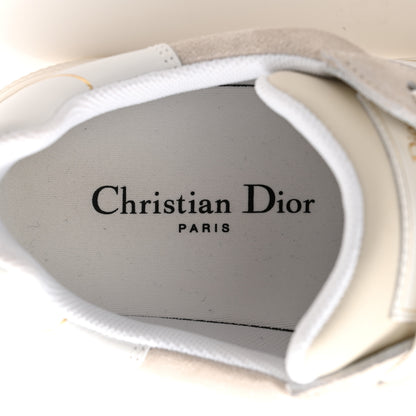 Christian Dior Suede Calfskin Dior Star Ors Platform Sneakers White Black 39 Light Beige White 8 of 10