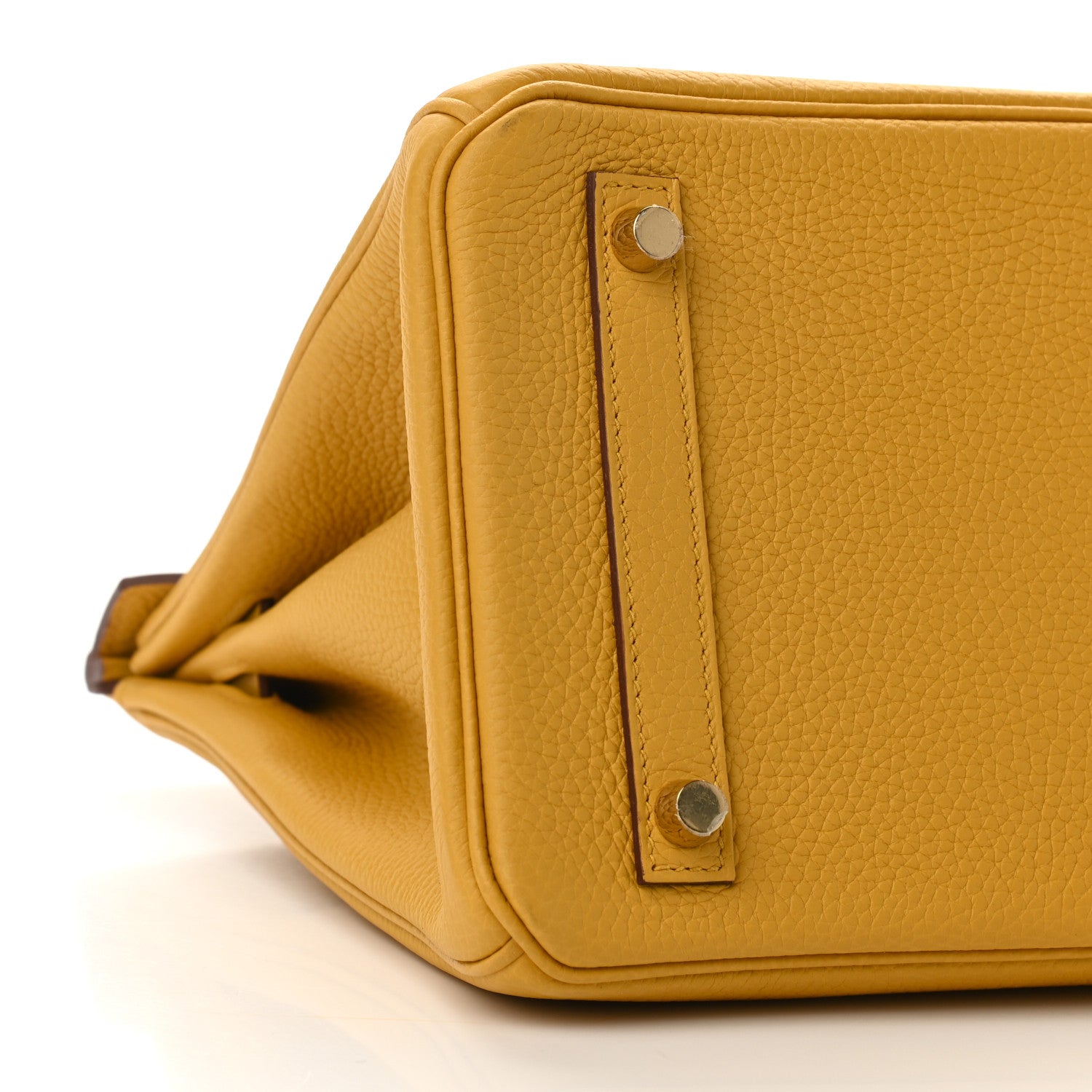 Hermes Togo Birkin 30 Jaune Ambre 9 of 11