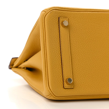 Hermes Togo Birkin 30 Jaune Ambre 9 of 11