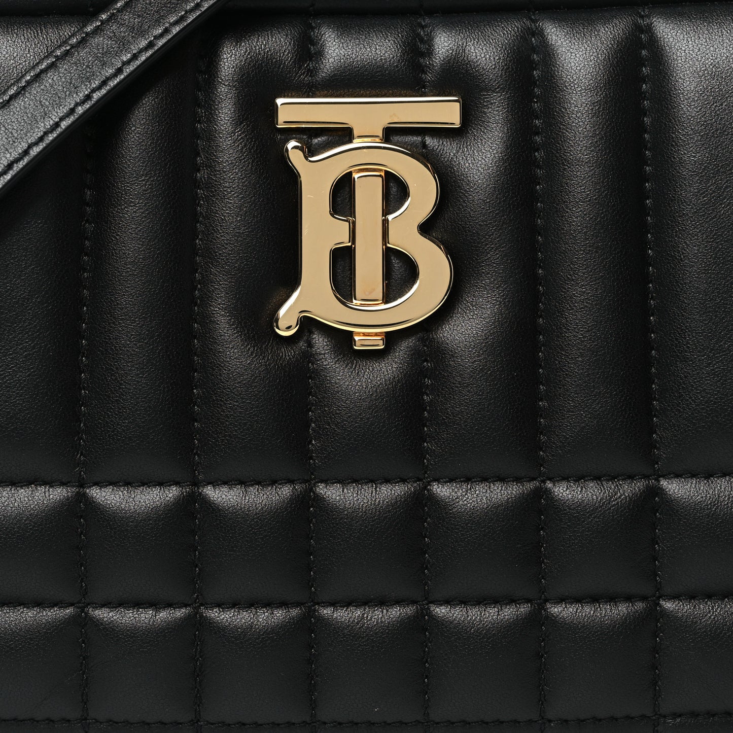 Calfskin Quilted Small Lola Camera Bag Black