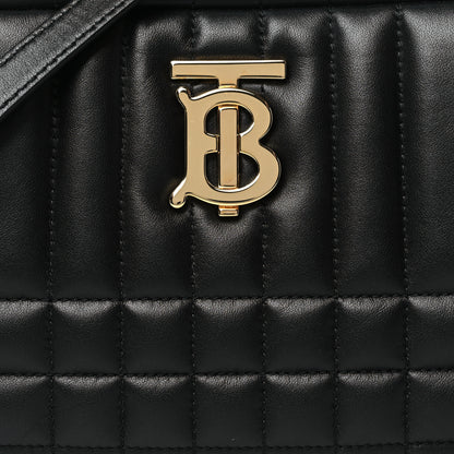 Burberry Calfskin Quilted Small Lola Camera Bag Black 7 of 10