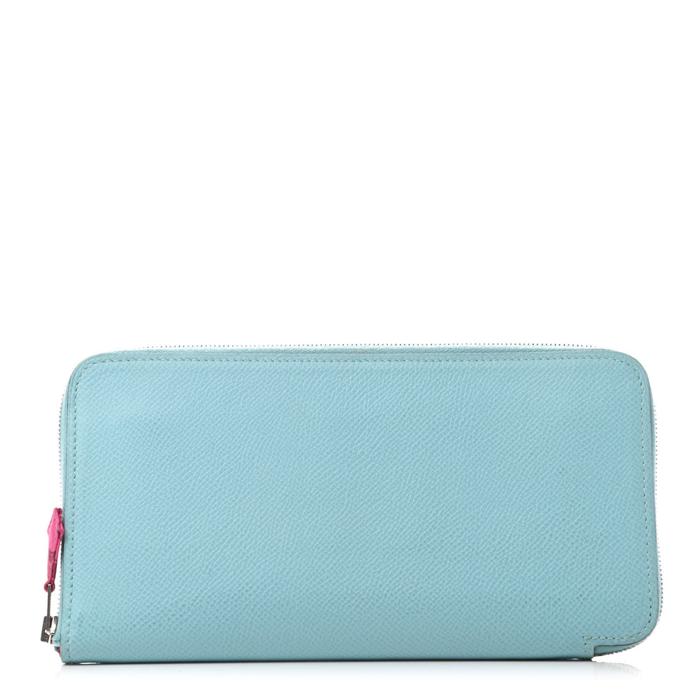 Epsom Silk'In Wallet Bleu Atoll Rose Tyrien