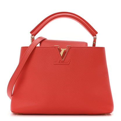 Louis Vuitton Taurillon Capucines BB Tonic Orange 1 of 9