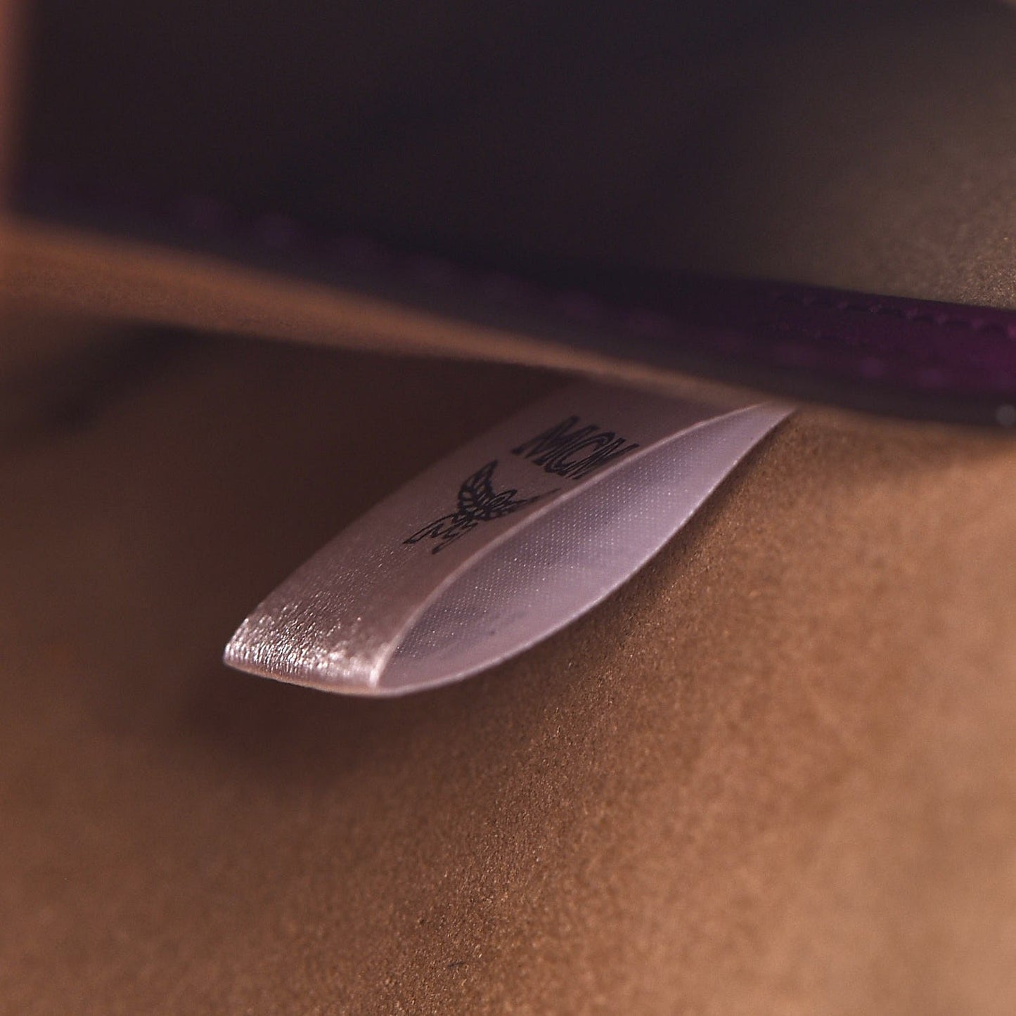 Grained Calfskin Medium Milla Hobo Purple