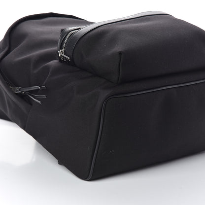 Saint Laurent Canvas City Backpack Black 8 of 9