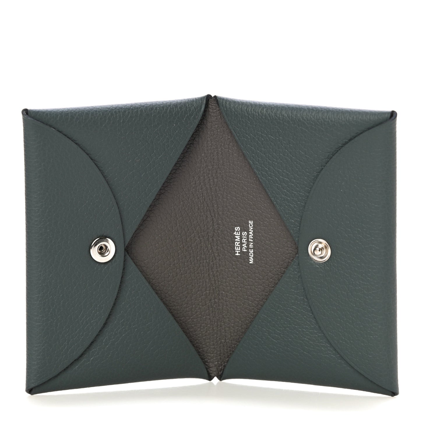 Evercolor Calvi Verso Card Case Bleu Orage Etain