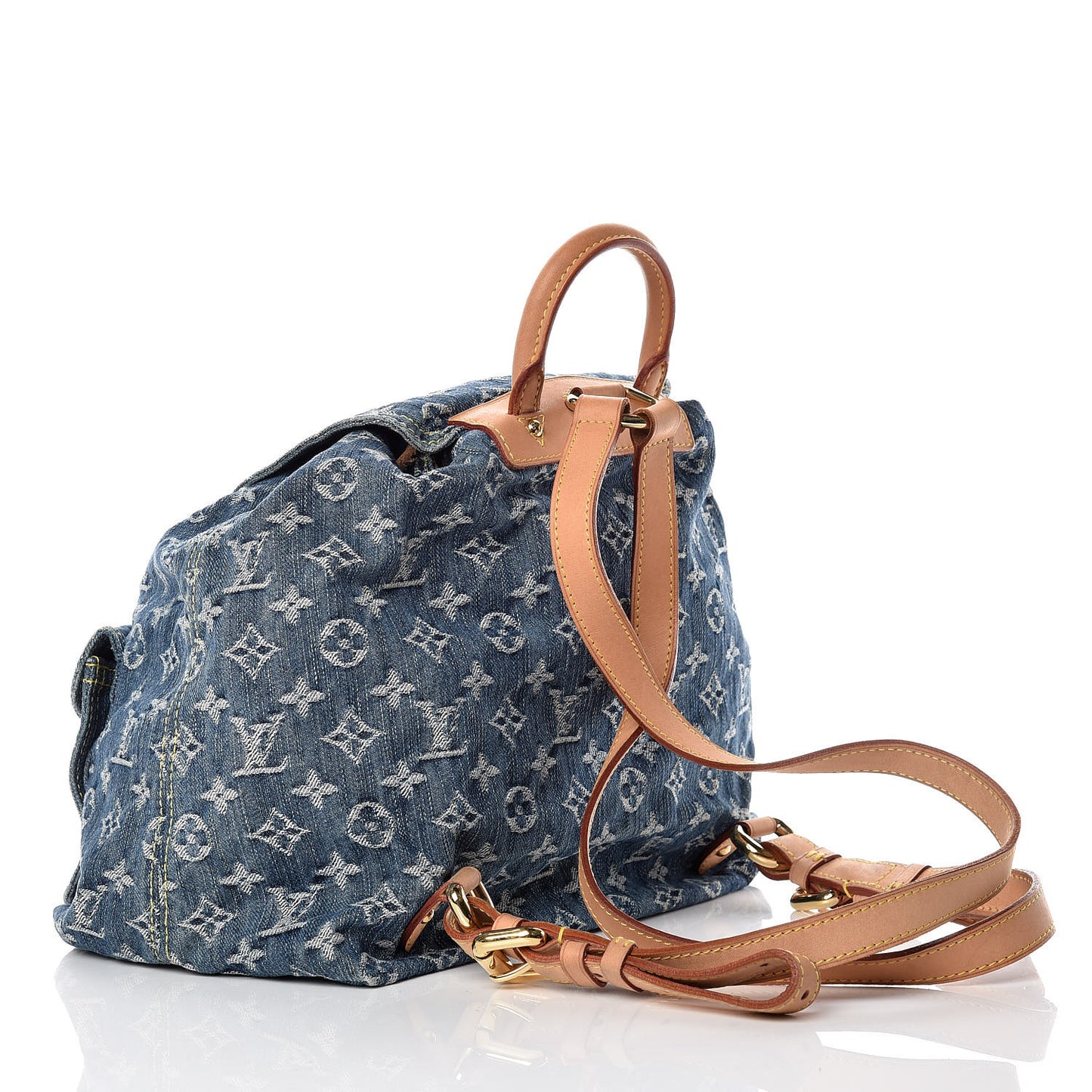 Denim Sac a Dos Backpack GM Blue