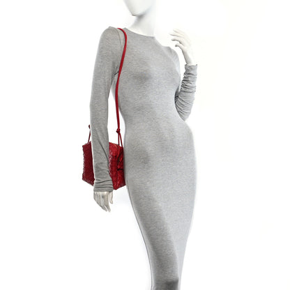 Bottega Veneta Nappa Intrecciato Small Loop Camera Bag Apple Candy 2 of 9