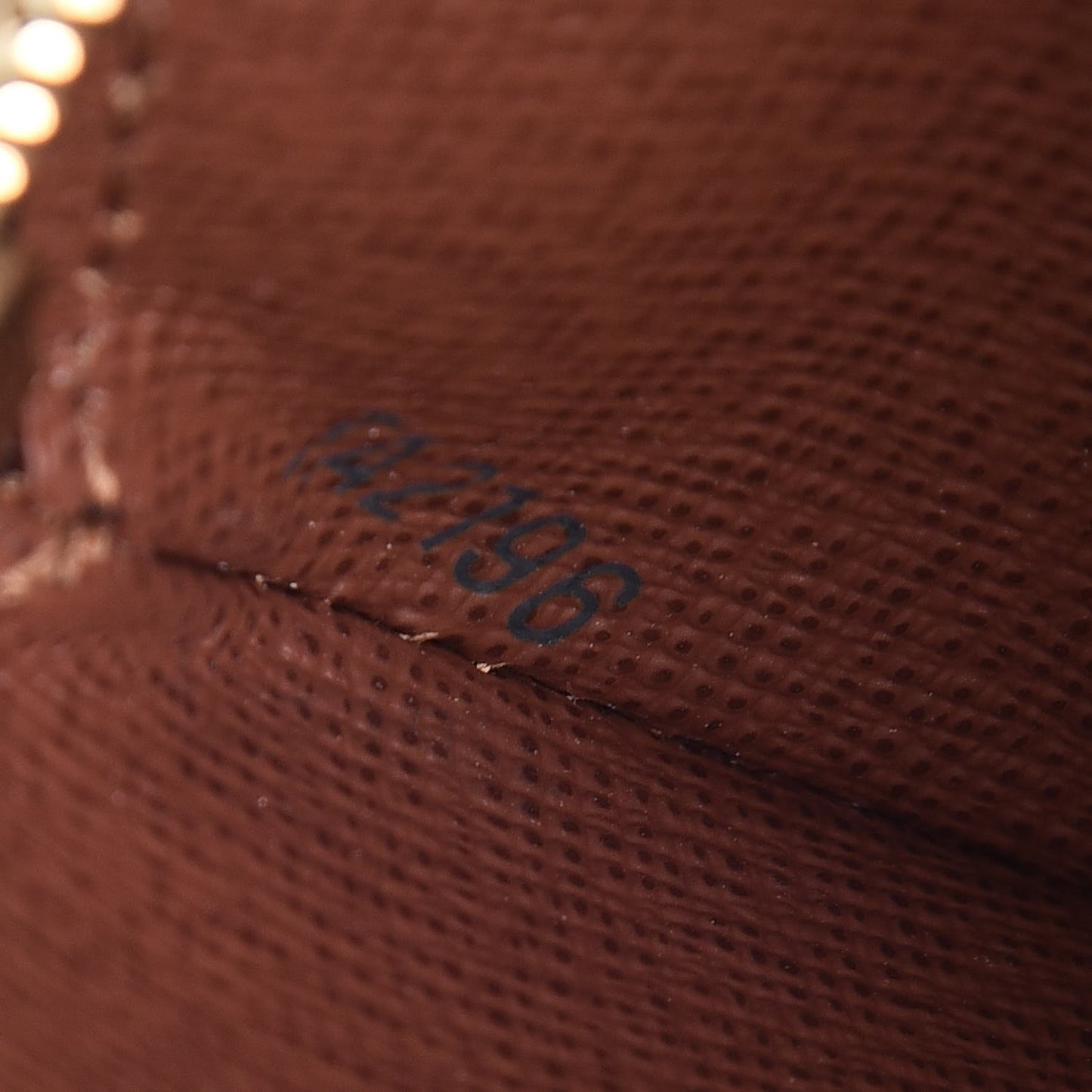 Monogram Round Coin Purse