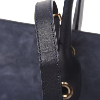 Jimmy Choo Suede Riley Tote Navy 16 of 16