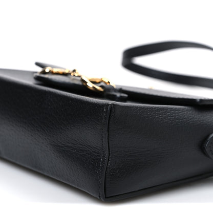 Gucci Calfskin Horsebit 1955 Shoulder Bag Black 10 of 10