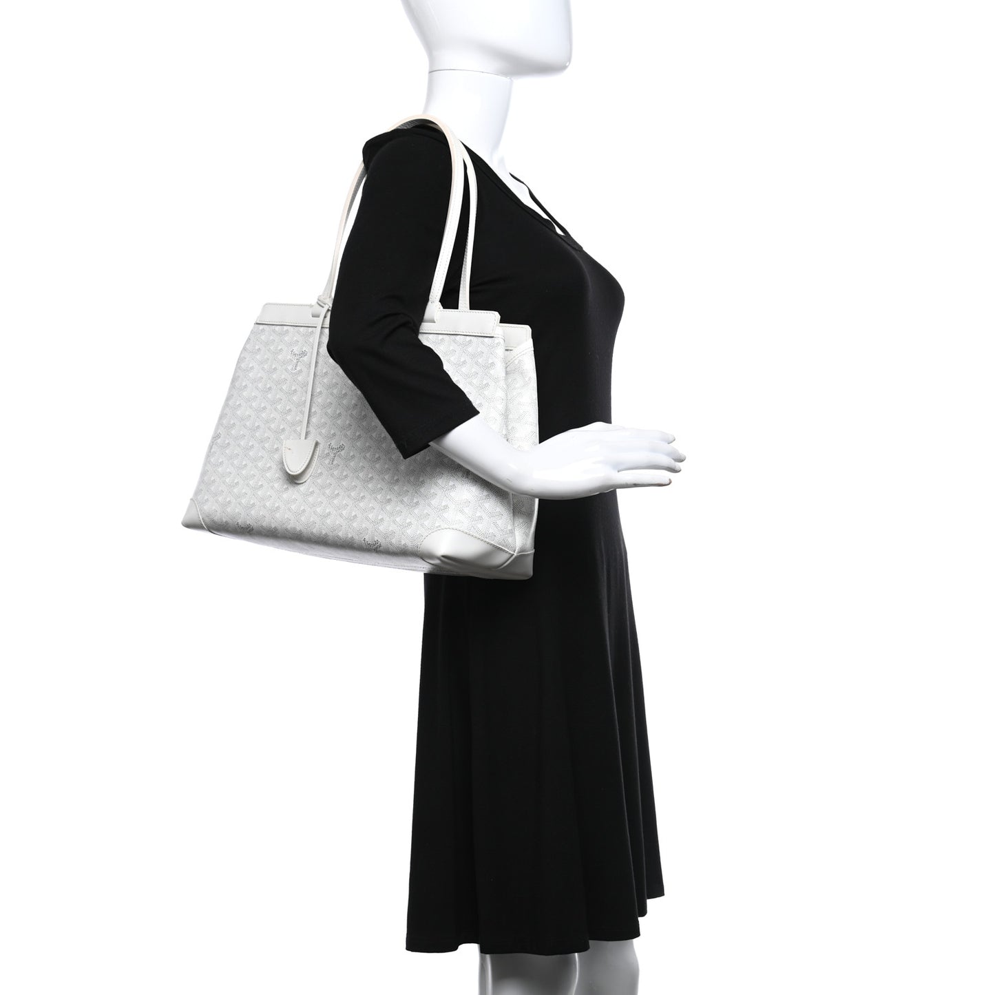 Goyardine Bellechasse PM White