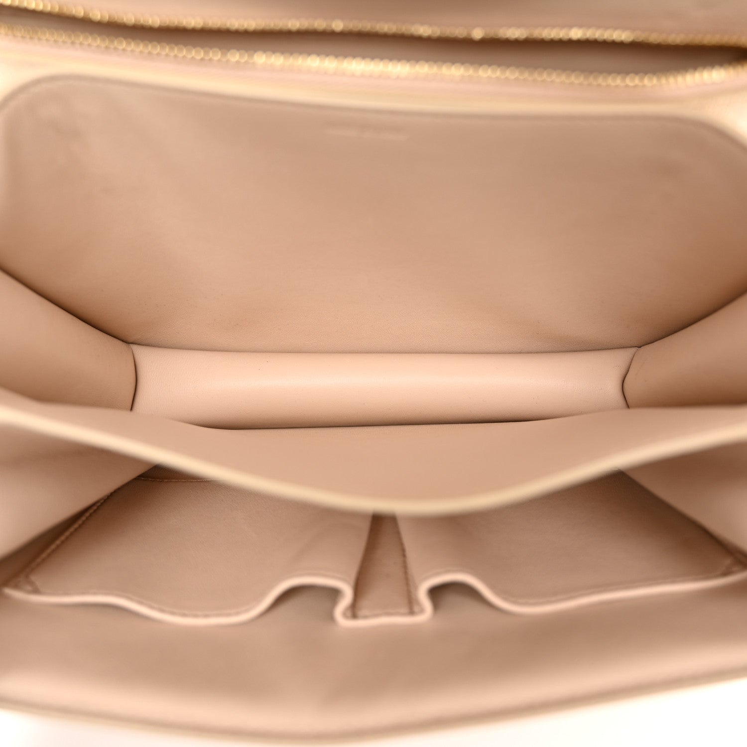 Celine Liege Calfskin Medium Classic Box Flap Bag Powder 5 of 10