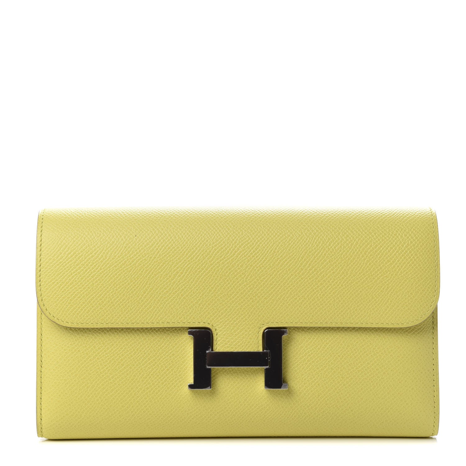 Hermes Epsom Constance Long Wallet Soufre 1 of 8