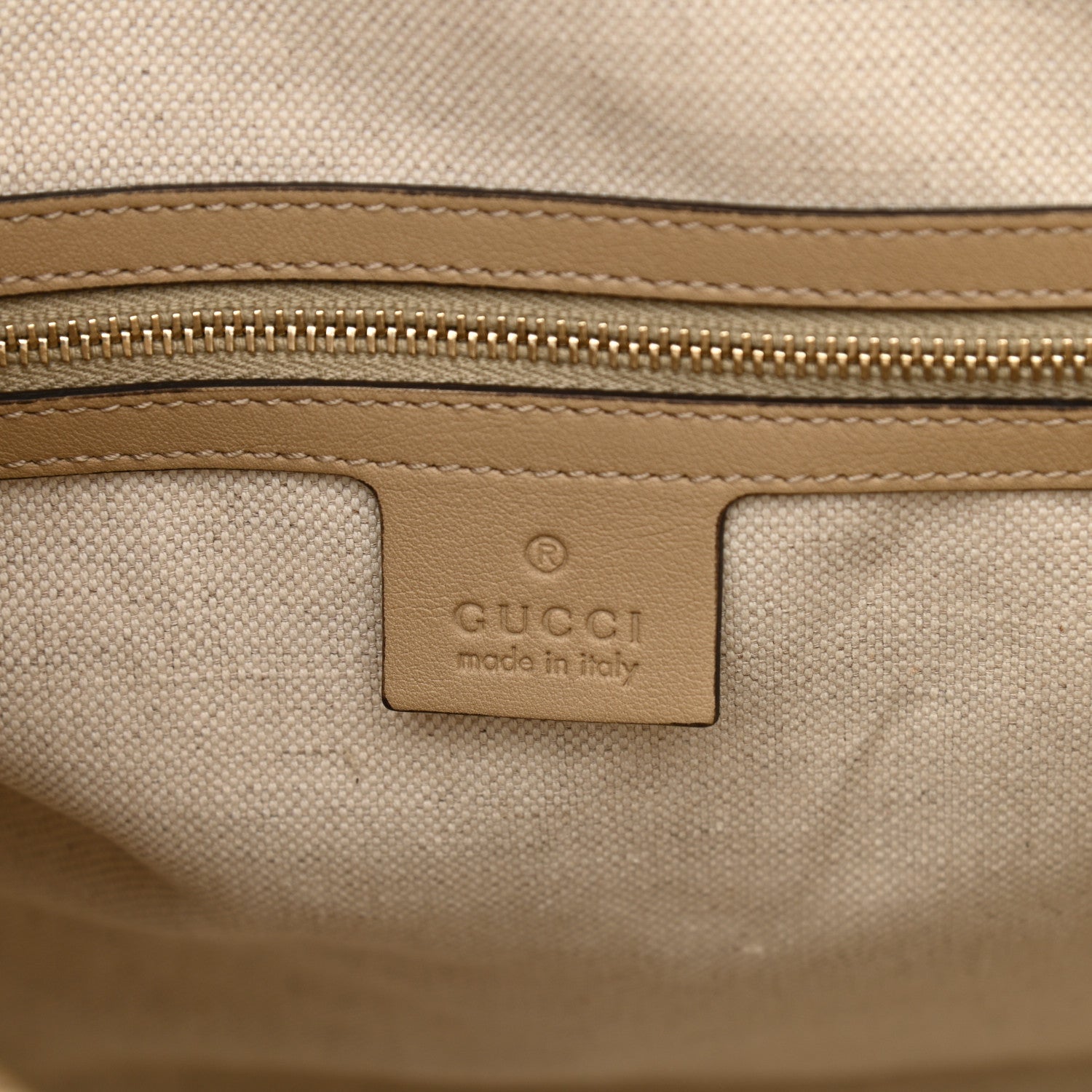 Gucci GG Supreme Monogram Medium Nice Top Handle Dome Bag Beige 6 of 12