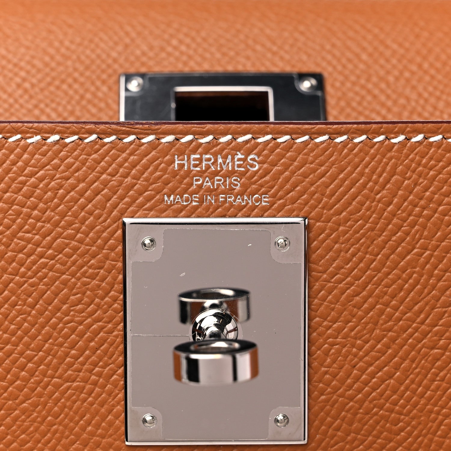 Hermes Epsom Kelly Sellier 28 Gold 6 of 10