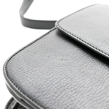 Celine Goatskin Medium Classic Box Flap Bag Black 11 of 11